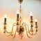 Bohemian Handcrafted Amber Murano Crystal Chandelier with 8 Arms 13