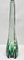 Grande Lampe de Bureau en Verre Cristal Vert Emeraude de Val Saint Lambert 6