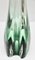 Large Light Crystal Glass Table Lamp in Emerald Green from Val Saint Lambert, Image 10