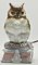 Porcelain Owl Air Purifier or Table Lamp, 1930 4