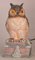 Porcelain Owl Air Purifier or Table Lamp, 1930 3