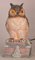 Porcelain Owl Air Purifier or Table Lamp, 1930, Image 3