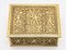 Art Nouveau Brass Repoussé Boxes by Erhard & Sons, Set of 2 6