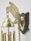 Arts & Crafts Brass Wall-Mounted Chimes, Image 7