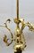 Pendant Chandelier in Solid Polished Brass with Three Arms, Late 19th Century 4
