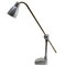 Industrial Desk Lamp in Silver-Grey with Concealed Screw-Down Base 1