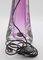 Large Crystal Table Lamp in Amethyst from Val Saint Lambert 8