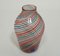 Mehrfarbige italienische Canne Vase von Fratelli Toso, 1965 2