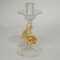 Glass Candle Stick with Dolphin by Archimede Seguso, 1960s, Image 6