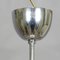 Lámpara colgante Bauhaus grande con cuenco de vidrio opalino, Imagen 4