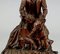 Black Forest Wood Carving of Mother with Child and Cat, Image 3