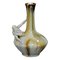 Jugendstil Porzellan Vase mit Neptun Skulptur, 1900er 1
