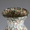 Iron Vase with Opaque Murrine Murano by Vittorio, 2000s 5
