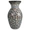 Iron Vase with Opaque Murrine Murano by Vittorio, 2000s 1