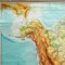 Póster de pared desplegable con mapa de América del Norte vintage, Imagen 2