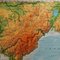 Vintage Asia Japan Korea Rollable Map Wall Chart Poster 2