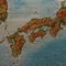 Vintage Asia Japan Korea Rollable Map Wall Chart Poster 6