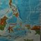 Vintage Southeast Asia China Japan Wall Chart Rollable Map, Image 5