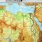 Vintage Nord Afrika Karte Wanddekoration 3