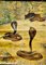 Scenery with Cobras Snake Poster Print Pull-Down Wall Chart 3