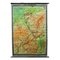Vintage German Rhineland Map Rollable Wall Chart Poster Print 1