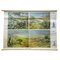 Vintage Cottage Core Africa Savanna Landscape Weather Seasons Rollable Wall Chart 1