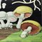 Vintage Cottage Core Mushroom Rollable Poster Print Wall Chart by Jung Koch Quentell 3