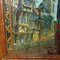 Antique Black Forest Diorama with Hand Painted Medieval City, 1900s 6