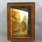 Antique Black Forest Diorama with Hand Painted Medieval City, 1900s 4