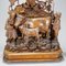 Antique Mantel Clock with Herdsman Family, Goats and Cows, Image 3