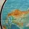 Vintage Northern Hemisphere of the Earth Rollable Map Wall Chart, Image 2