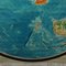 Vintage Southern Hemisphere of the Earth Rollable Map Wall Chart, Image 6