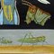 Vintage Biology Animals Bush Cricket School Wall Chart by Jung Koch Quentell 6