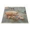 Vintage Retro Schwein Ferkel Vieh Wandkarte Gemälde 1