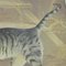 Vintage Retro Country Style Cat Kittens Mouse Pets Poster Wall Chart 4