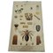 Old Home and Garden Bees Insects and Spiders Science Chart, Image 1