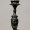 Victorian Cast Iron Candlestick with Bears 5