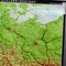 Vintage Germany BRD / DDR History Wall Chart Pull-Down Map 3