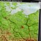 Vintage Germany BRD / DDR History Wall Chart Pull-Down Map, Image 3