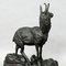 Large Carved Wood Chamois Sculpture, 1900s 7