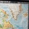 Vintage westliche Teil der Welt Amerika Rollable Map 3