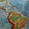 Vintage Western Part of the World Americas Rollable Map 5