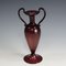 Blown Murano Glass Vase with Handles, 1950s 2