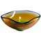 Murano Art Glass Bowl by Flavio Poli for Seguso Vetri Darte, 1950s 1