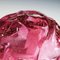 Large Murano Art Glass Bowl in Pink Glass with Aventurines by Flavio Poli, 1950s, Image 6