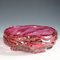 Large Murano Art Glass Bowl in Pink Glass with Aventurines by Flavio Poli, 1950s 2