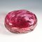 Large Murano Art Glass Bowl in Pink Glass with Aventurines by Flavio Poli, 1950s, Image 3