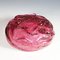 Large Murano Art Glass Bowl in Pink Glass with Aventurines by Flavio Poli, 1950s 4