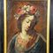 Madre del amor bello, siglo XIX, óleo sobre lienzo, enmarcado, Imagen 2