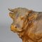 Swiss Carved Bull and Cow Statues by Huggler, 1900s 4